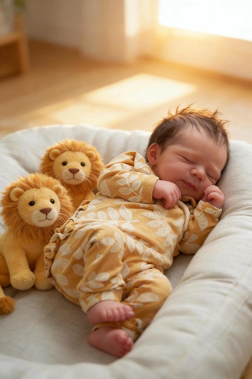 Zero pam Reborn Baby Puppe Schwarz - 19 Zoll Lebensechte Babypuppen Mädchen Realistische Newborn Bab