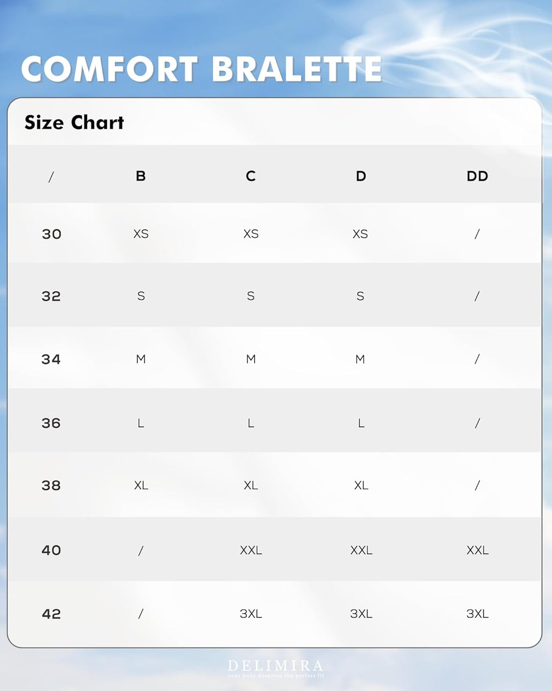 DELIMIRA Damen Bralette Tshirt BH ohne Bügel Grosse Grössen Nahtlos Soft BHS Komfort Ungefüttert