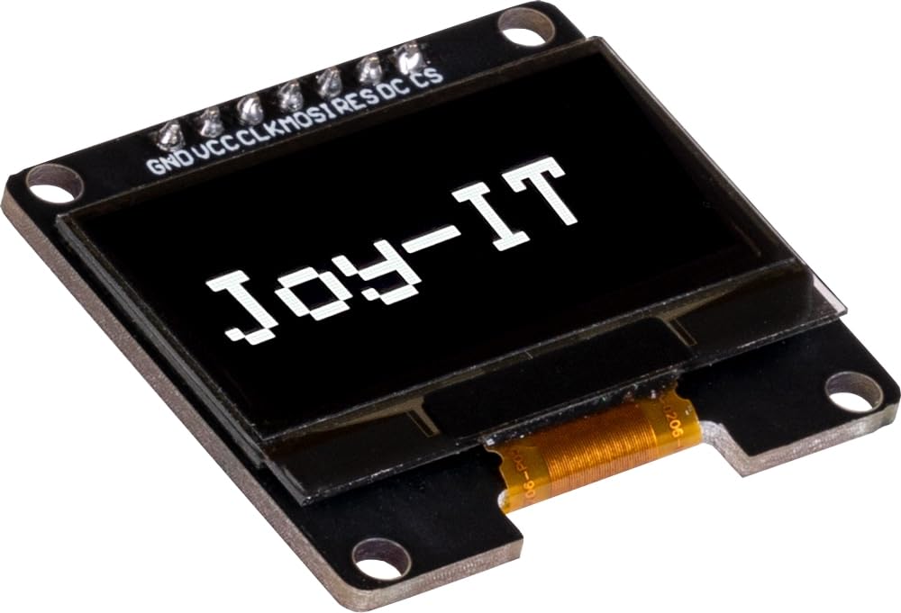 Joy-it SBC-OLED01.3 Display-Modul 3.3cm (1.3 Zoll) 128 x 64 Pixel Passend für (Entwicklungskits): A