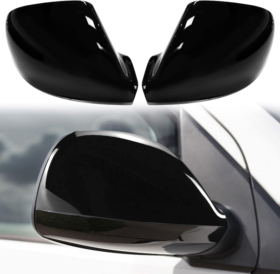 Auto Spiegelkappen, 1 Paar Auto Tür Aussenspiegelkappe Rückspiegelkappe Seitenspiegel Abdeckungen fü