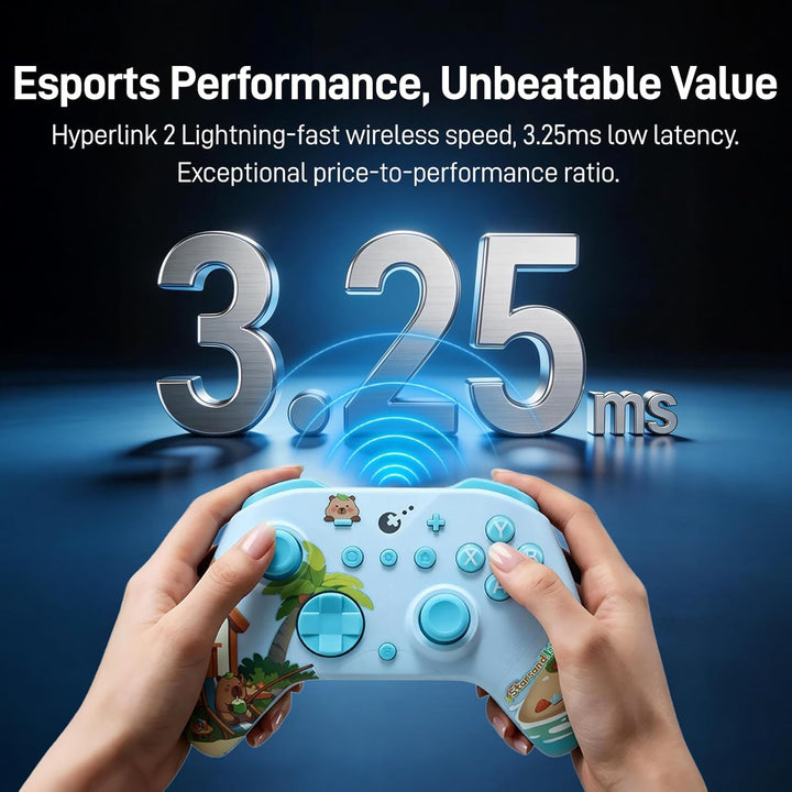 GuliKit ES PRO Wireless PC Gaming Controller für Switch 1/2, Windows/Android/Mac/Steam Deck mit 3,25