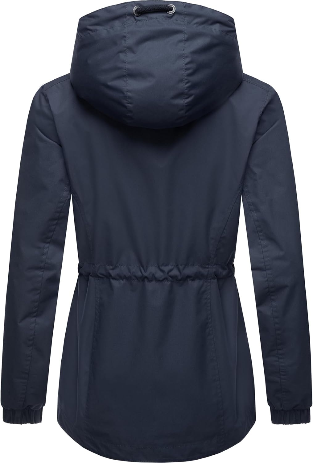 Ragwear Damen Übergangsjacke leichte Jacke kurz wasserdicht (Wassersäule: 4.000 mm) mit Kapuze Danka