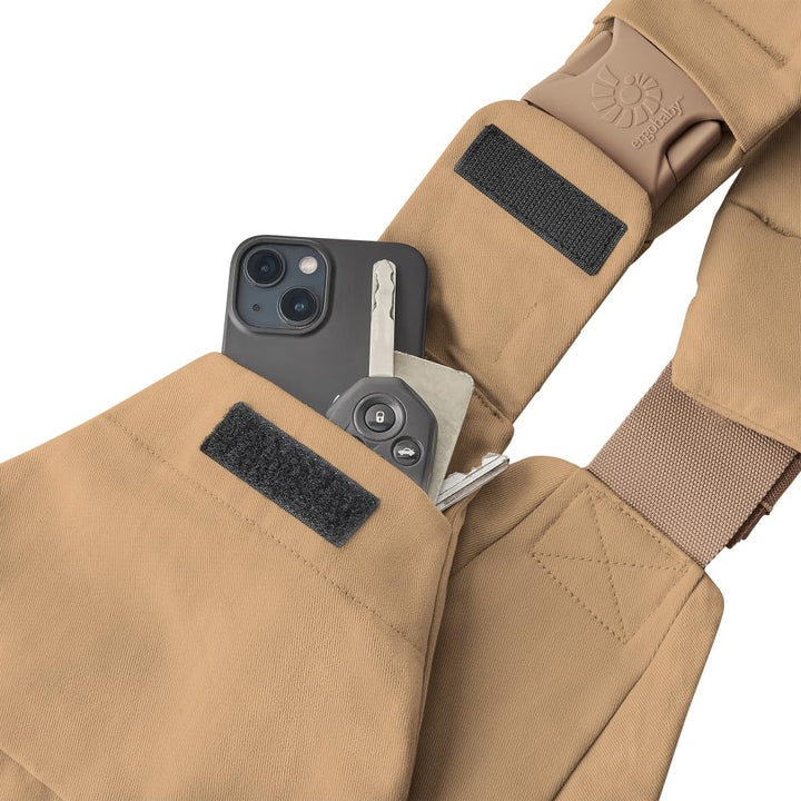 Ergobaby Upsie Sling Babyhüfttrage, Ergonomische Hüfttrage für Babys und Kleinkinder ab 6 Monaten (7
