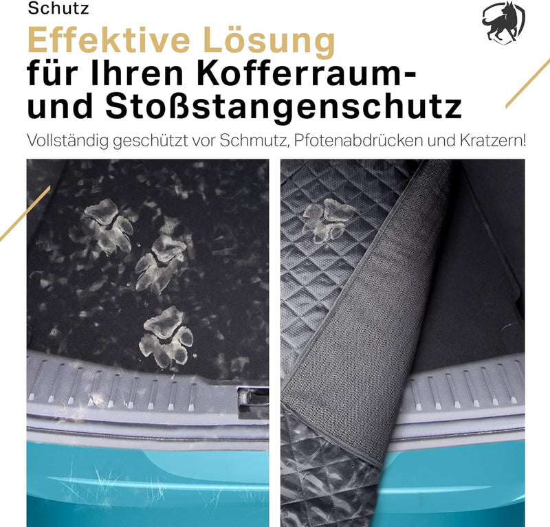 PETPROVED Hunde Kofferraumschutz Hund Kofferraum Hundedecke Auto Kofferraum Schutzmatte Hund Kofferr