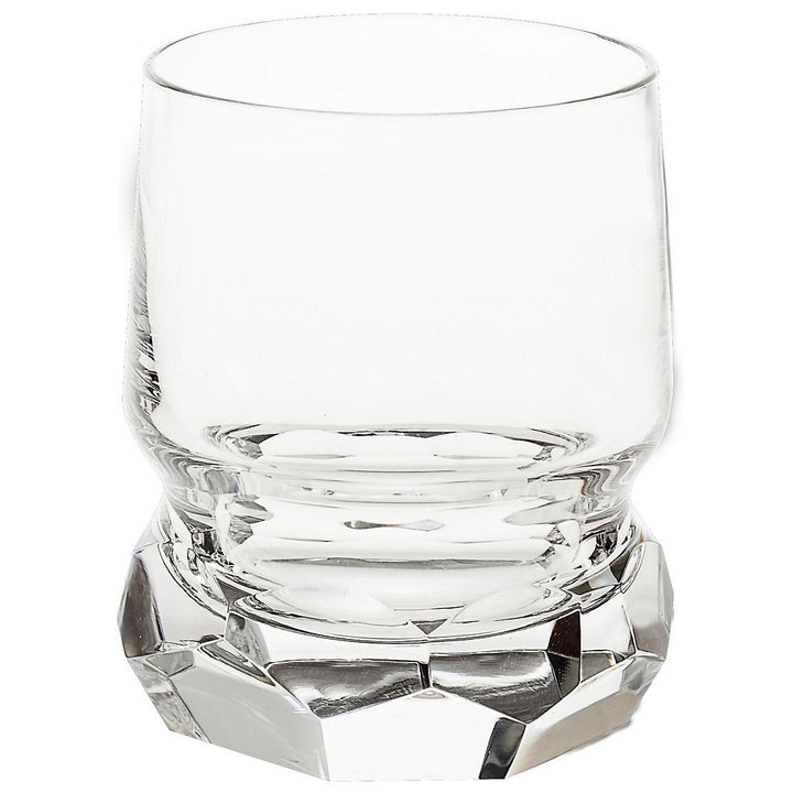 CRISTALICA Exklusives Whiskeyglas Whiskeybecher Basic Diamant 340 ml Transparent Kristall