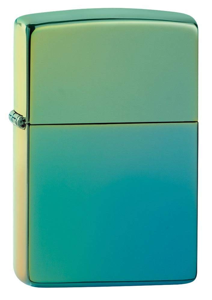 Zippo Farbige Feuerzeuge Blaugrün Kein Logo, Blaugrün Kein Logo