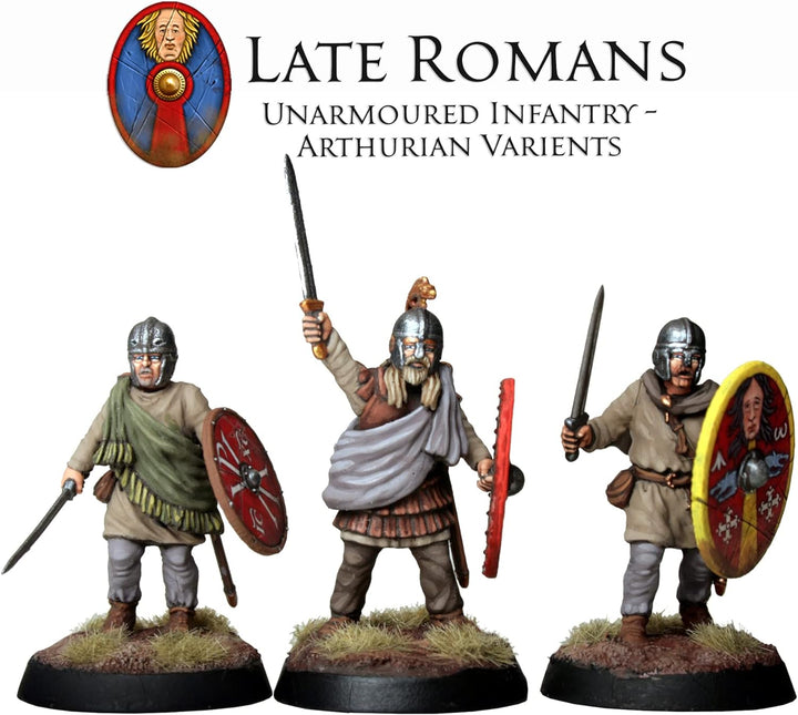 Victrix Ltd Spätrömische Infanterie, unbewaffnet