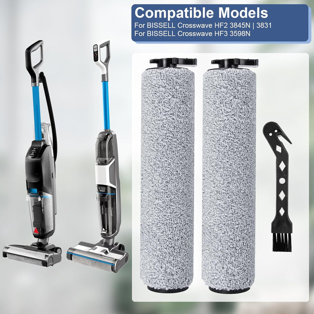 Bürstenrolle Ersatzteile für Bissell CrossWave HF2|3845N|3831，für Bissell CrossWave HF3|3598N Nass T