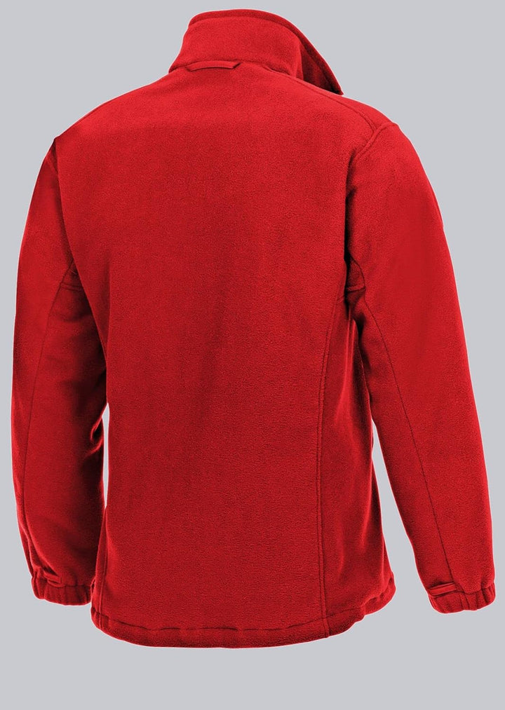 BP 1872-646-81-XS Fleece-Jacke, Stehkragen- und Arm-Hebesystem, 270,00 g/m² 100% Polyester, rot, XS