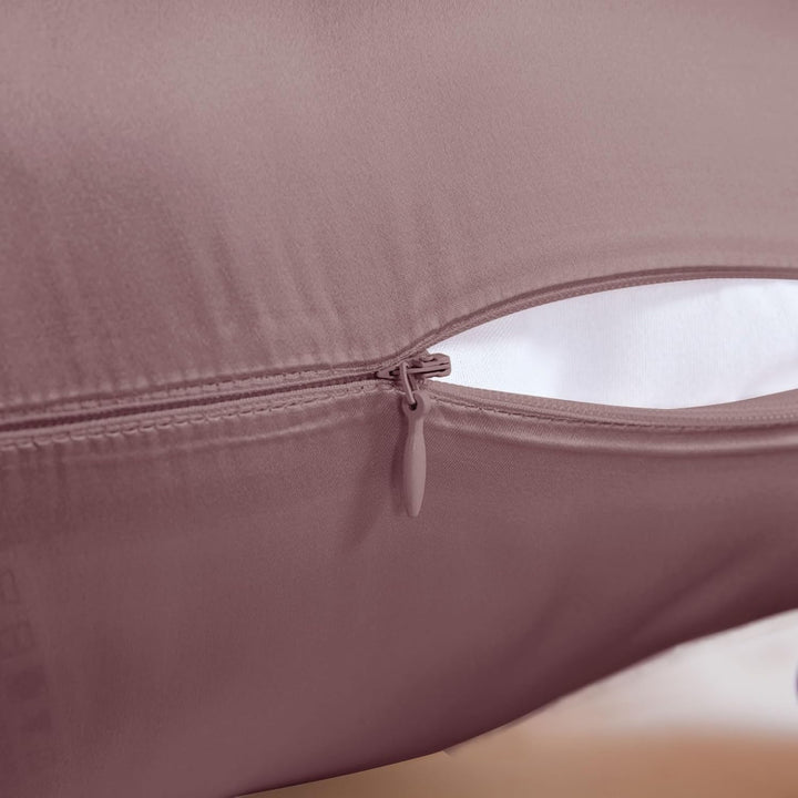 THXSILK 100% Seide Kopfkissenbezug 19 Momme Seide Kissenbezug Kissenhülle mit Reissverschluss - Seid