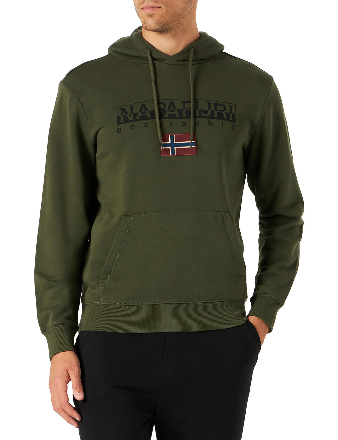 Napapijri Herren B-ayas H Sweatshirt S Green Depths, S Green Depths
