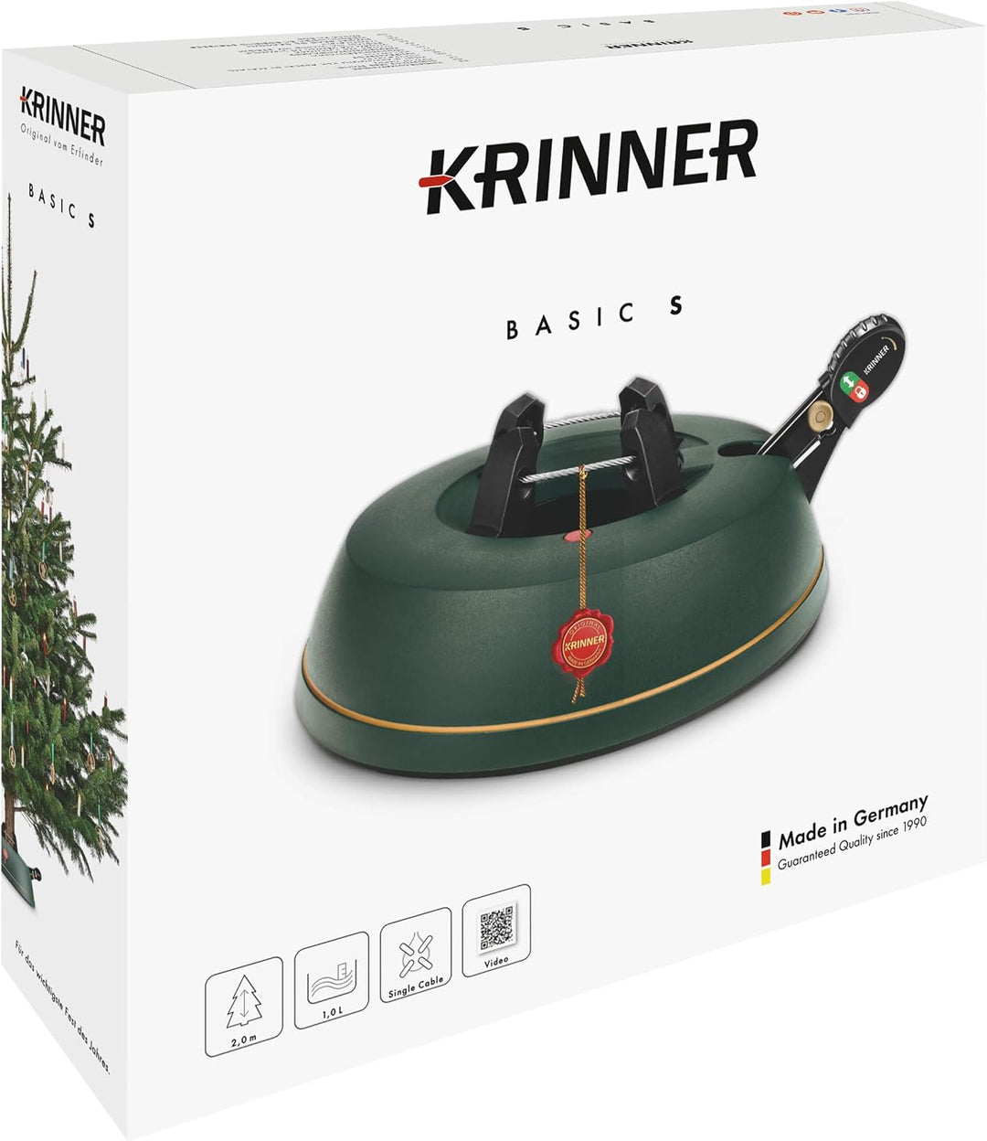 Krinner Christbaumständer Basic S, Grün
