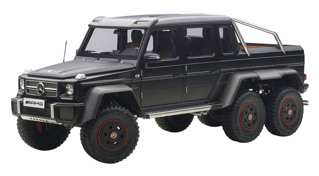 AUTOart – 76302 – Mercedes-Benz G63 6 x 6 AMG – 2013 – Echelle 1/18 – Schwarz Matt