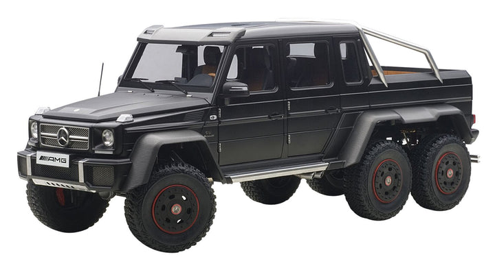 AUTOart – 76302 – Mercedes-Benz G63 6 x 6 AMG – 2013 – Echelle 1/18 – Schwarz Matt
