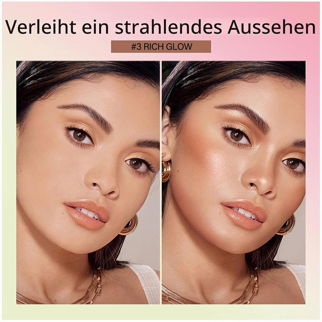 Joyeee Concealer-Konturierungspalette, 16 Farben mittlere bis dunkle Farbkorrektur-Kosmetik-Puderpal