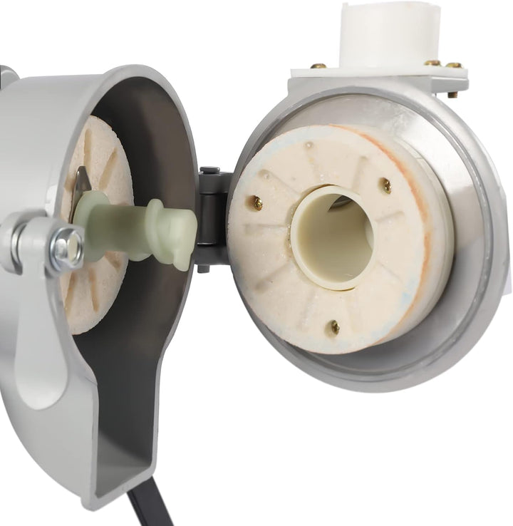 Getreidemühle Elektrisch,Mit Feinheitsregler Und Keramik Mahlscheibe | Wasserdichter Schalter,Stabil