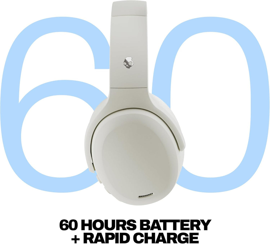 Skullcandy Crusher ANC 2 Wireless Bluetooth Over-Ear-Kopfhörer, Multisensorischem Bass, Active Noise