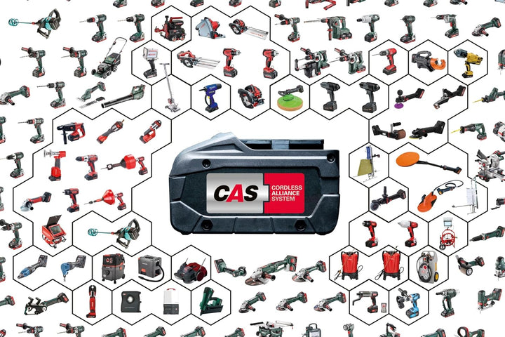 Metabo Akku-Winkelschleifer WVB 18 LT BL 11-125 Quick – 613057840 – 18 V – Schleifer mit kraftvollem