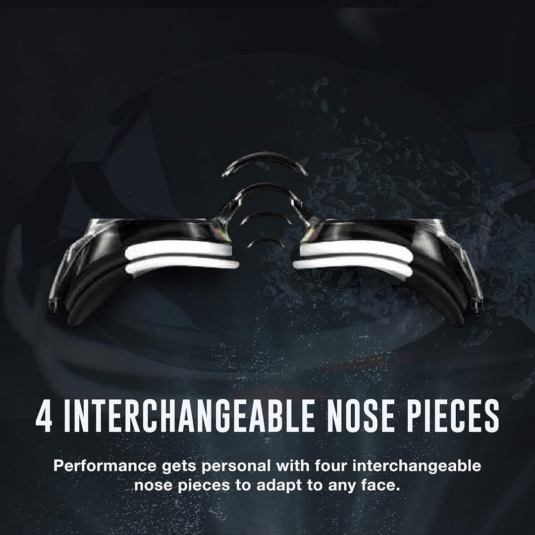Speedo Damen verspiegelte Schwimmbrille Vanquisher 2.0 Wasserfarben Modern, Wasserfarben Modern