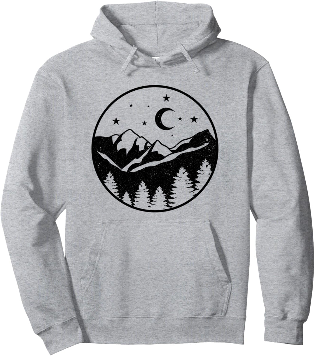 Bergwandern Natur Urlaub Camping Pullover Hoodie