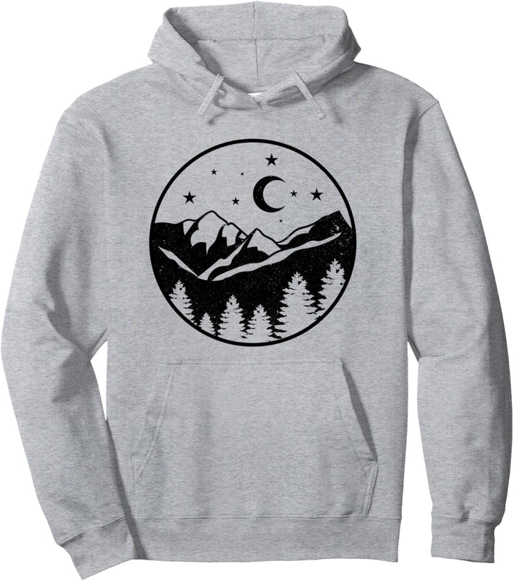Bergwandern Natur Urlaub Camping Pullover Hoodie