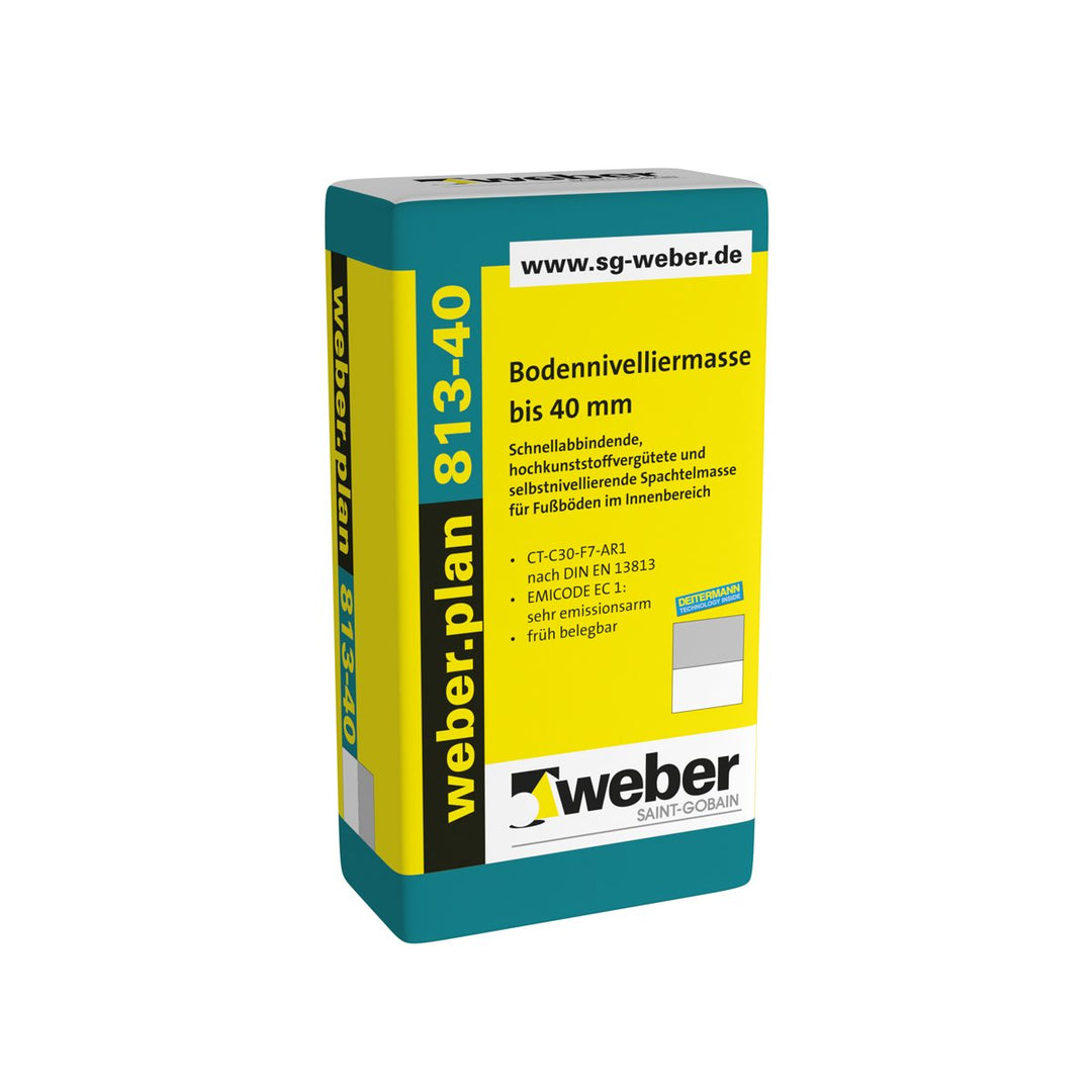 weber.plan 813-40, 25kg - Bodennivelliermasse bis 40 mm