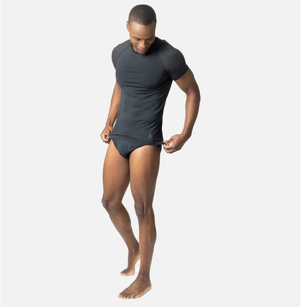 Odlo Herren Funktionsunterwäsche Performance Light ECO S Schwarz, S Schwarz