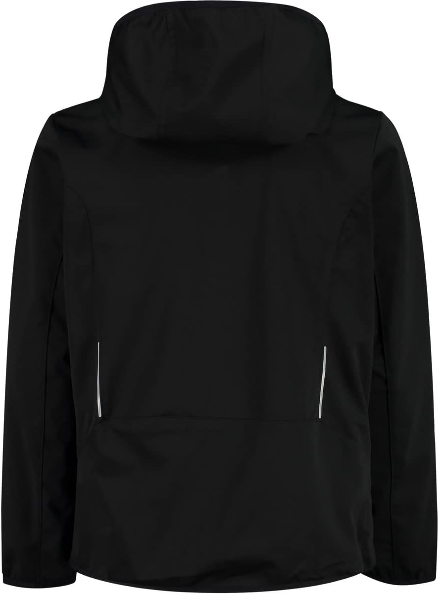 CMP Jungen Fixed Hood Softshelljacke EU 92 nero, EU 92 nero