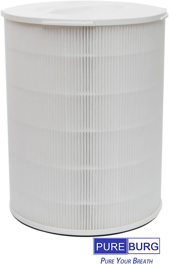 PUREBURG Ersatzfilter kompatibel mit Kokofit KJ-510B Luftreiniger – H13 HEPA Filter mit 4-stufiger F