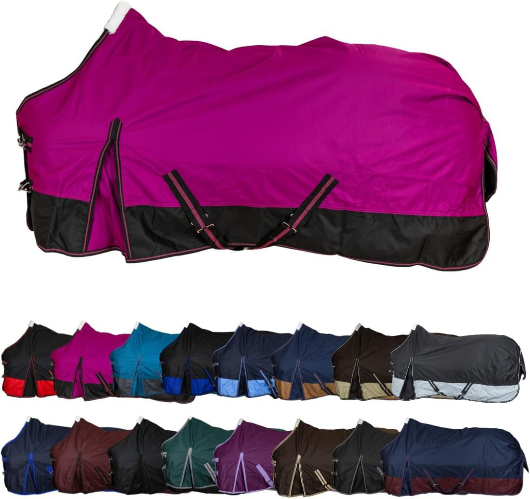 RL24 - Winterdecke Weidedecke 600D Basicline – atmungsaktive, Wind- & wasserdichte Outdoordecke mit