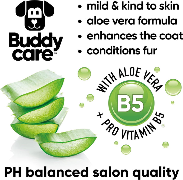 2in1 Hundeshampoo und Conditioner von Buddycare (500ml) - Praktisches Hundeshampoo langhaar und welp