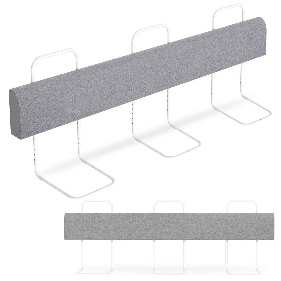 2xBettgitter für Kinder 180cm, Bettschutzgitter 5-Loch Höhenverstellbar, Rausfallschutz Bett, Kinder