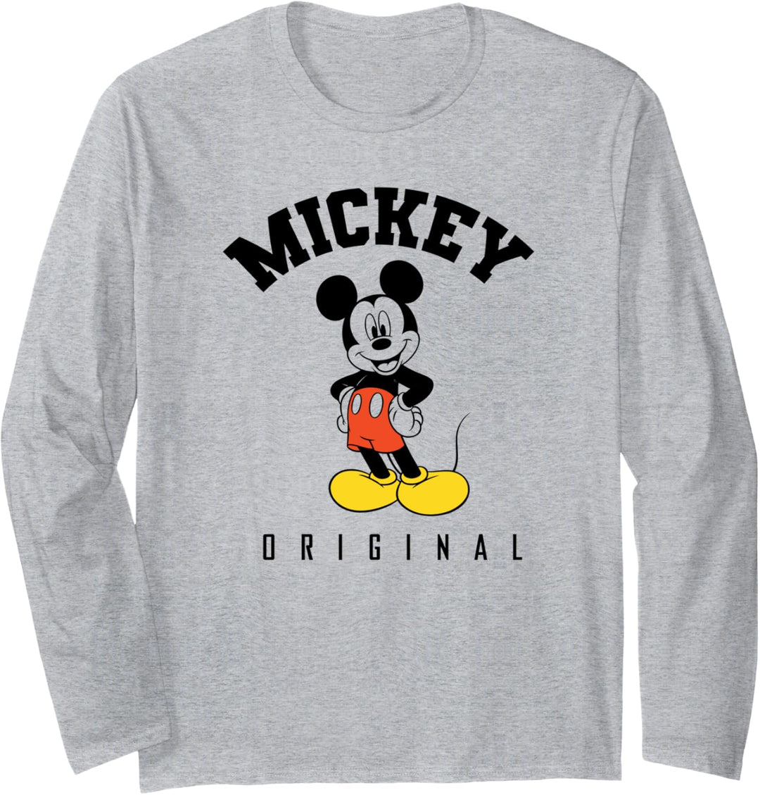Disney Mickey Mouse Original Hello Langarmshirt