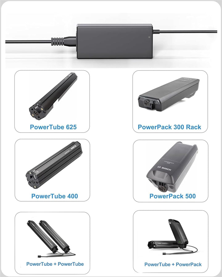 36V 2A 42V 2A Ladegerät für Bosch Active/Performance Line (0275007907) e-Bike Ladekabel