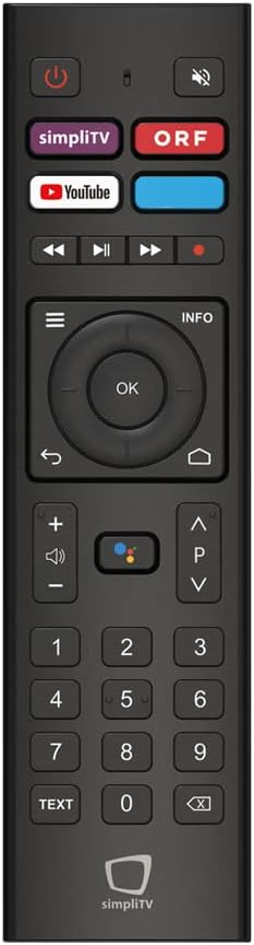 STRONG SRT-4250 Android Streaming Box simpliONE Box Antenne DVBT-Receiver (4K UHD, Aufnahme/Restart/