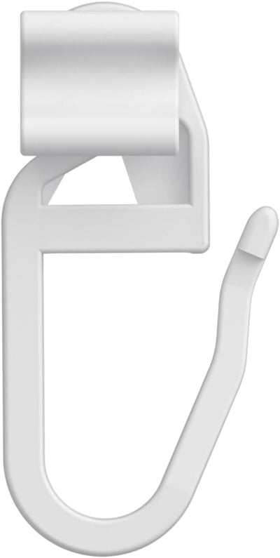 Interdeco Faltengleiter/X-Gleiter für Gardinenschienen/Innenlaufstangen (400 Stück)