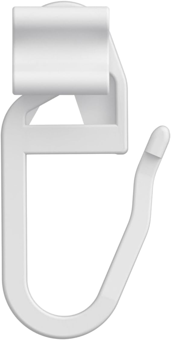 Interdeco Faltengleiter/X-Gleiter für Gardinenschienen/Innenlaufstangen (400 Stück)