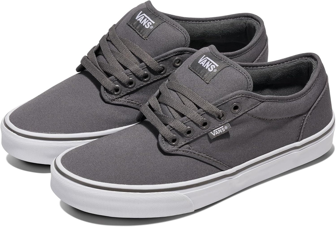 Vans Herren AtwoodSneaker 47 EU Pewter And White, 47 EU Pewter And White