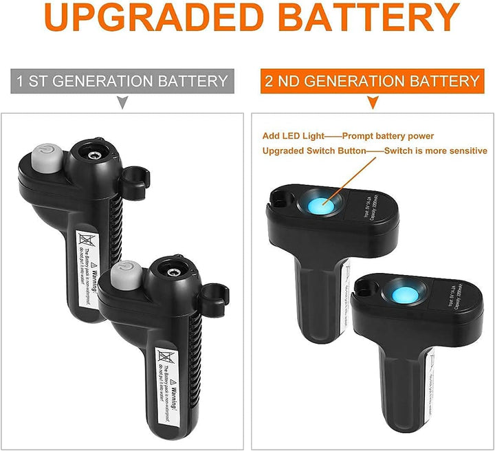 Zooma Tragbare Duschen Camping Dusche, Campingdusche mit Tauchpumpe, Tragbar Outdoor Dusche Wasserpu