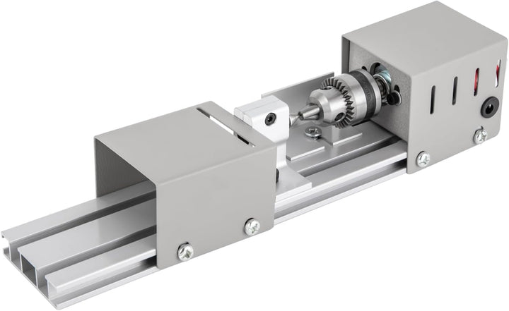 96w 220v 7 Stufen Metalldrehmaschinen Mini Drehmaschine Tischdrehbank Holzbearbeitung Poliermaschine