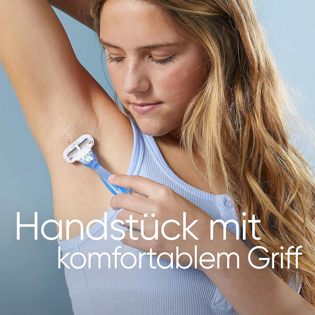 Gillette Venus Smooth Rasierklingen Damen, 5 Ersatzklingen für Damenrasierer + Handstück 1 stück (1e