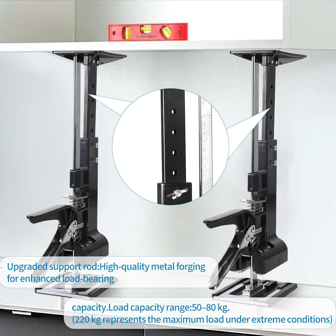 DBREAKS 3-in-1 Multi Arbeitssparender Arm mit Skala, 2Pcs 38CM Multifunktionale Handhebewerkzeug Bis