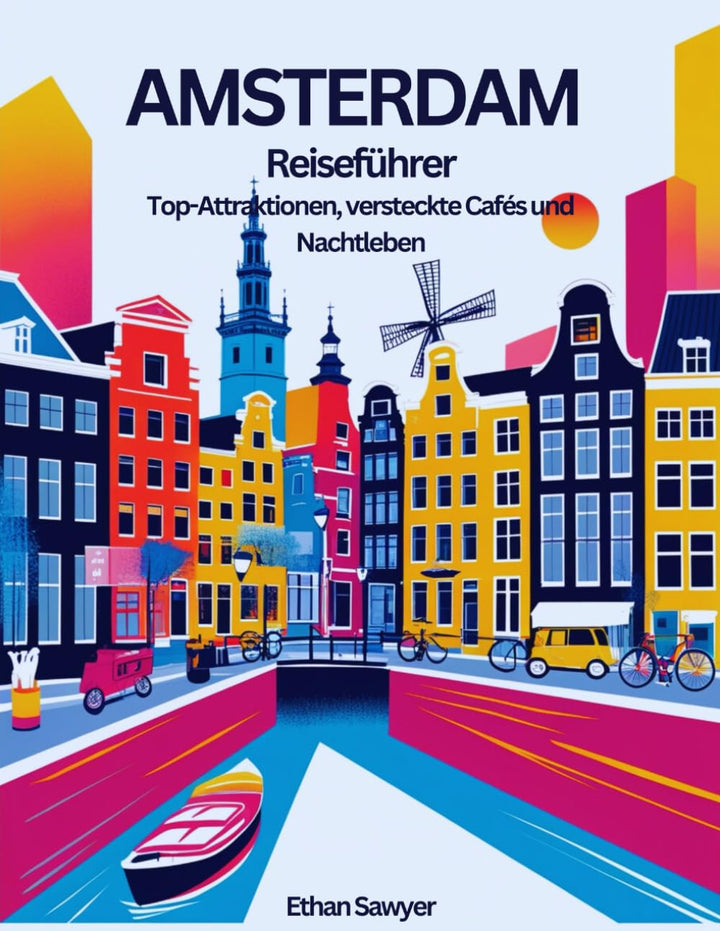 Amsterdam-Reiseführer: Top-Attraktionen, versteckte Cafés und Nachtleben, Taschenbuch