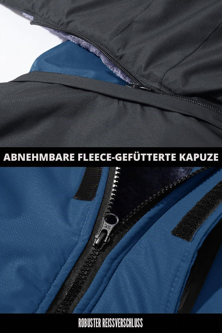 MAGCOMSEN Winterjacke Herren Warm Gefüttert Skijacke Wasserdicht Regenjacke Snowboardjacke Outdoor F