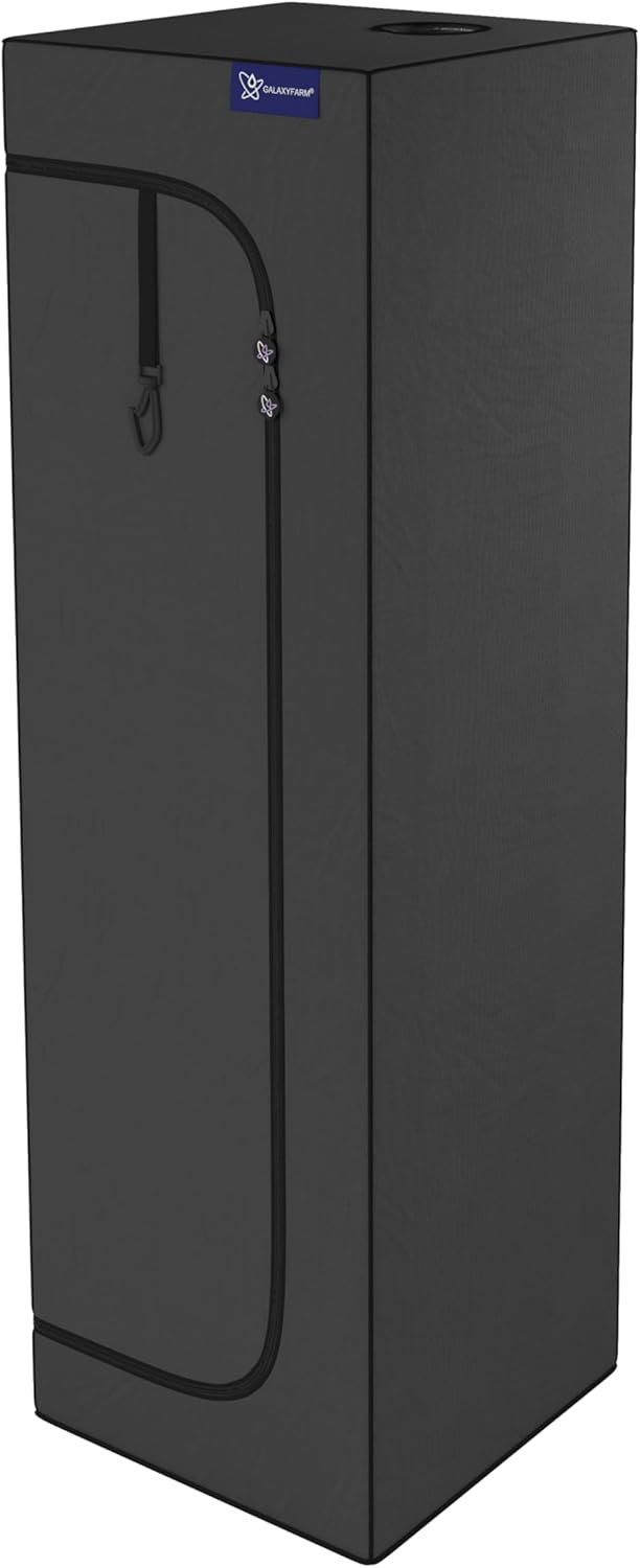 GALAXYFARM - Growzelt Galaxyfarm Luna Lite, Grow Box mit Lüftungsöffnungen, für den Innenanbau - Gro