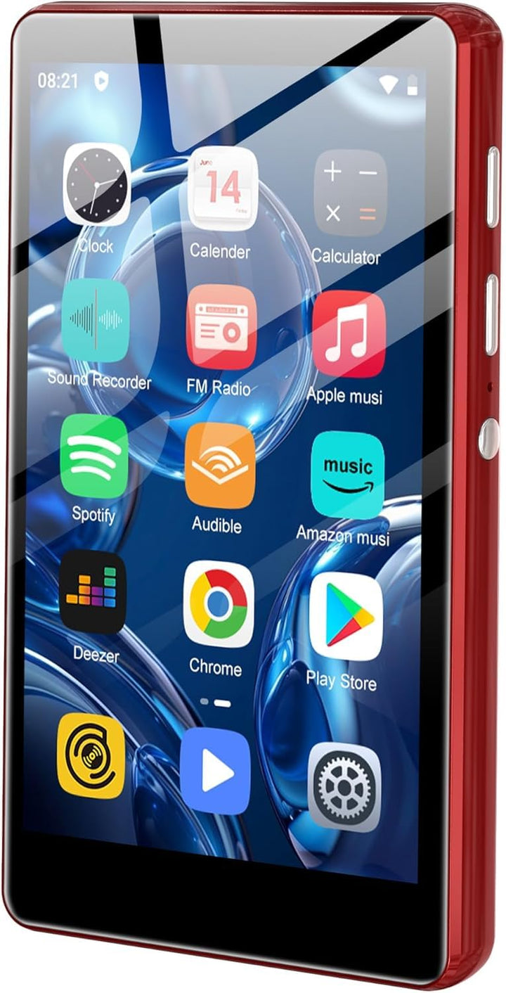 SWOFY 80GB MP3 Player with Bluetooth and WiFi, 4.0 Inch Touchscreen MP3 MP4 Player portablem Stereo,