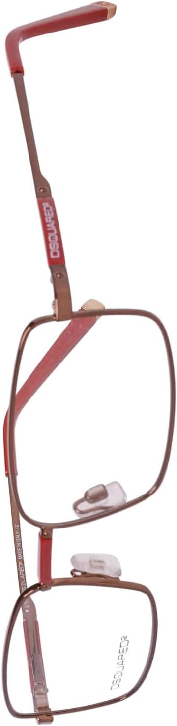 DSquared DQ5025 51045 Dsquared2 Brillengestelle Dq5025 045 51 Rechteckig Brillengestelle 53, Braun