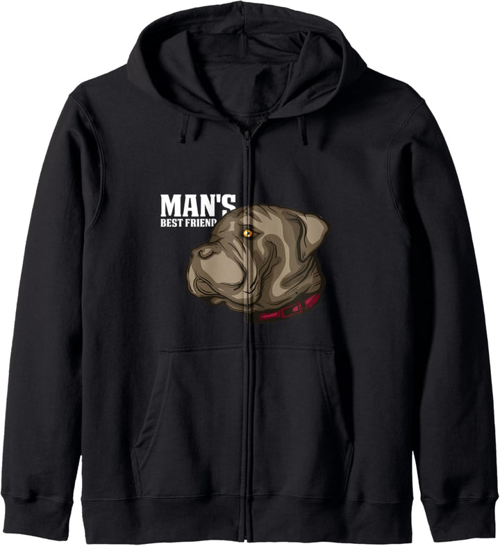 Herren Mastiff Geschenk Englisch Mastiff Papa Kapuzenjacke