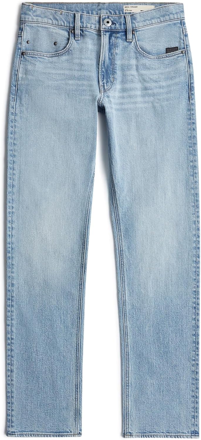 G-STAR Men's Mosa Straight Jeans 26W / 30L Blau, 26W / 30L Blau