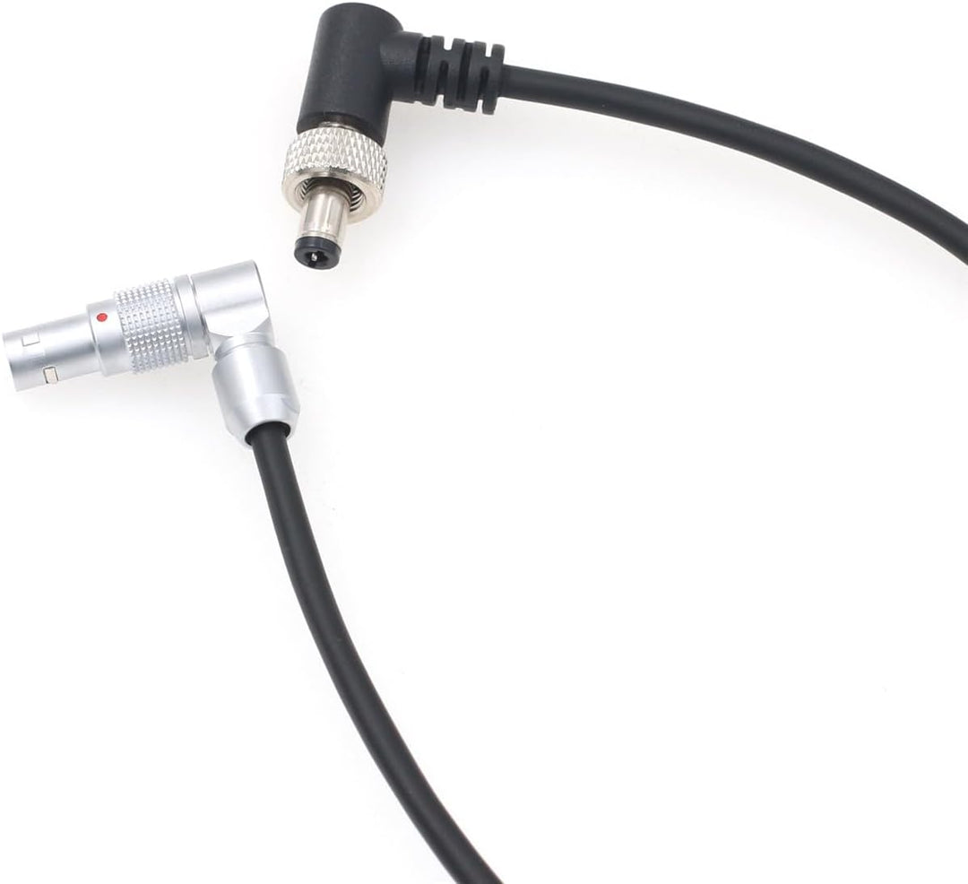 HangTon gedreht rechtwinklig 0B 2 Pin zum verriegelnden DC Barrel Stromkabel für Z Cam E2-F6 S6 F8 K